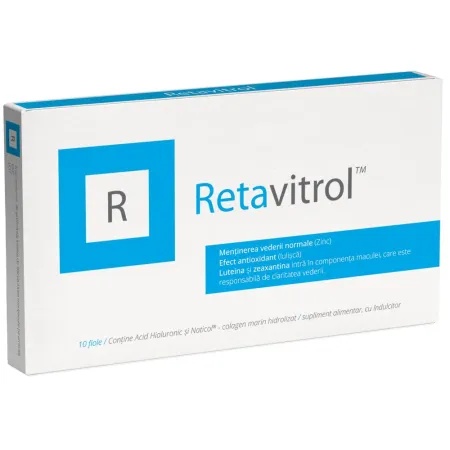 Retavitrol, 10 fiole - Naturpharma