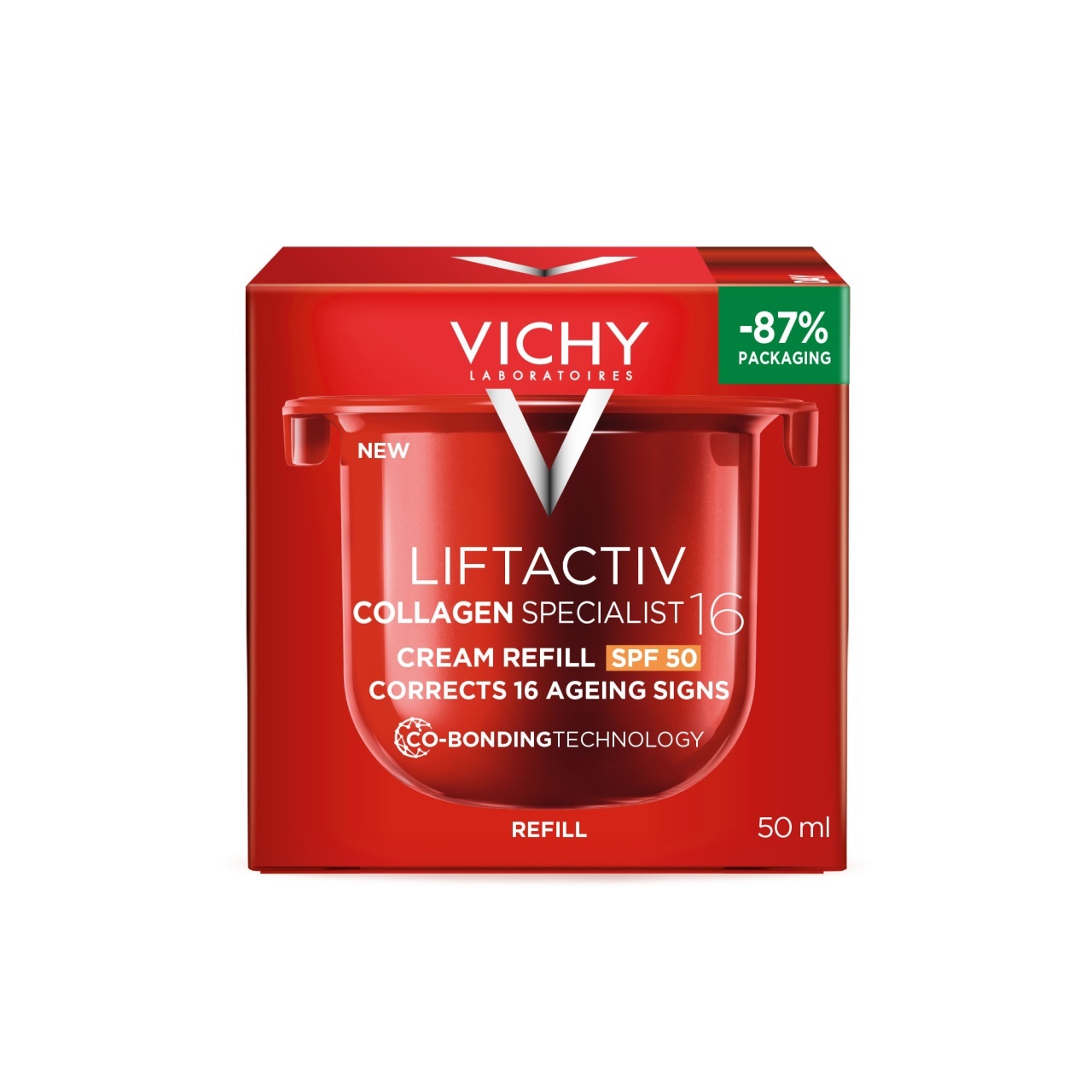 Rezerva Crema de zi Vichy Liftactiv Collagen Specialist 16 SPF50 Antirid, 50 ml
