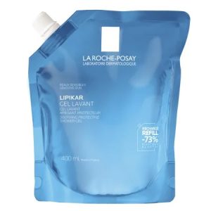 Rezerva Gel de dus calmant Lipikar pentru piele sensibila, 400ml, La Roche-Posay