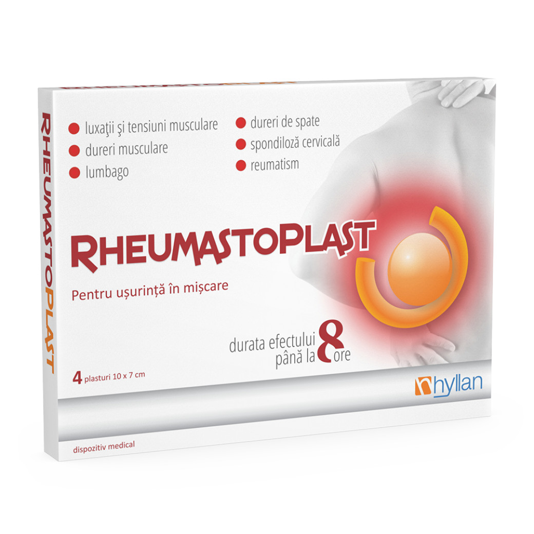 Rheumastoplast, 4 plasturi – Hyllan