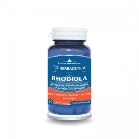 Rhodiola, 30 capsule, Herbagetica