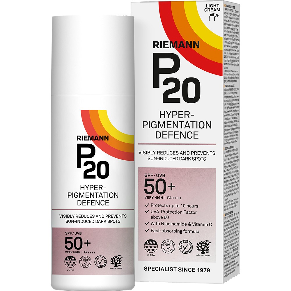 RIEMANN P20 Hyperpigmentation Defence SPF50 Crema de fata, 50ml