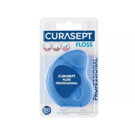 Rola Ata Dentara Superfloss Curasept, 50 bucati - Curaprox