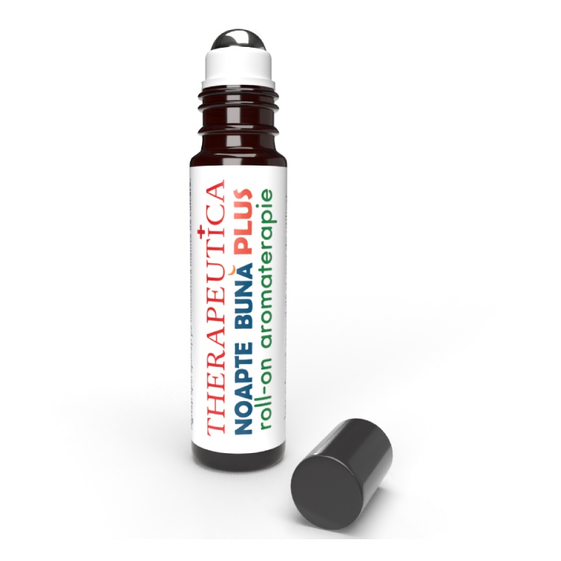 Roll-on aromaterapie Noapte Buna plus Therapeutica, 10ml, Justin Pharma
