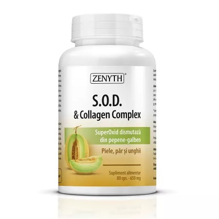 S.O.D. and Collagen Complex, 80 capsule – Zenyth
