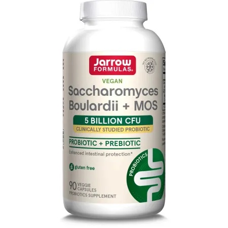 Saccharomyces Boulardii MOS, 90 capsule, Jarrow Formulas – Secom