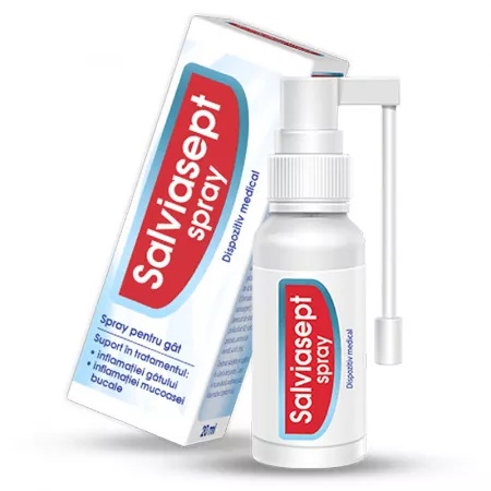 Salviasept spray pentru gat, 20 ml – Zdrovit