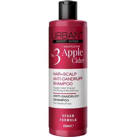 Sampon anti-matreata cu cidru de mere Nr. 3 Apple Cidre, 350 ml, Urban Care