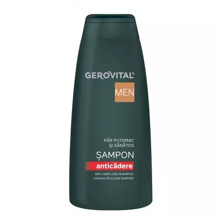 Sampon anticaderea parului, Men, 400 ml, Gerovital