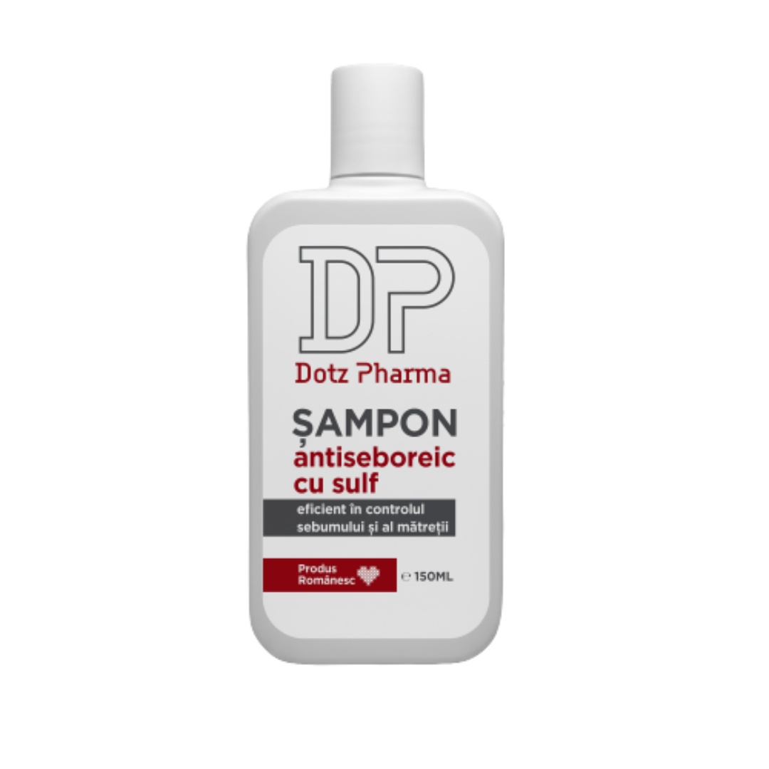 Sampon antiseboreic cu sulf, 150 ml, Dotz Pharma