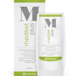 Sampon dermatologic anti–matreata si iritatii Mediket Plus, 100ml, Benemedo