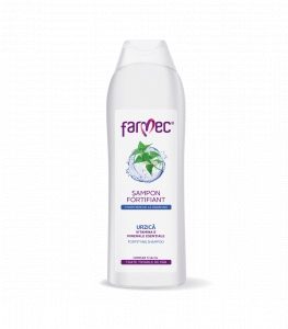 Sampon fortifiant cu Urzica si Vitamina E, 400 ml, Farmec