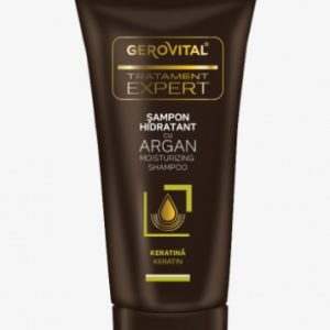 Sampon hidratant cu ulei de argan, 40ml, 11360, Gerovital Tratament Expert