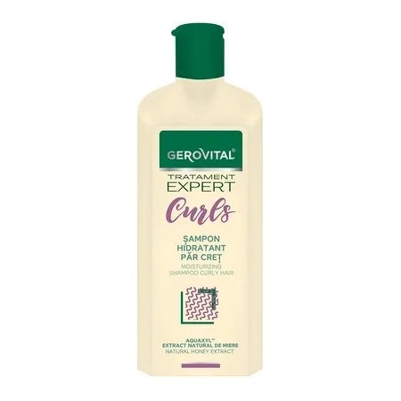 Sampon hidratant pentru par cret Gerovital Tratament Expert Curls 250 ml