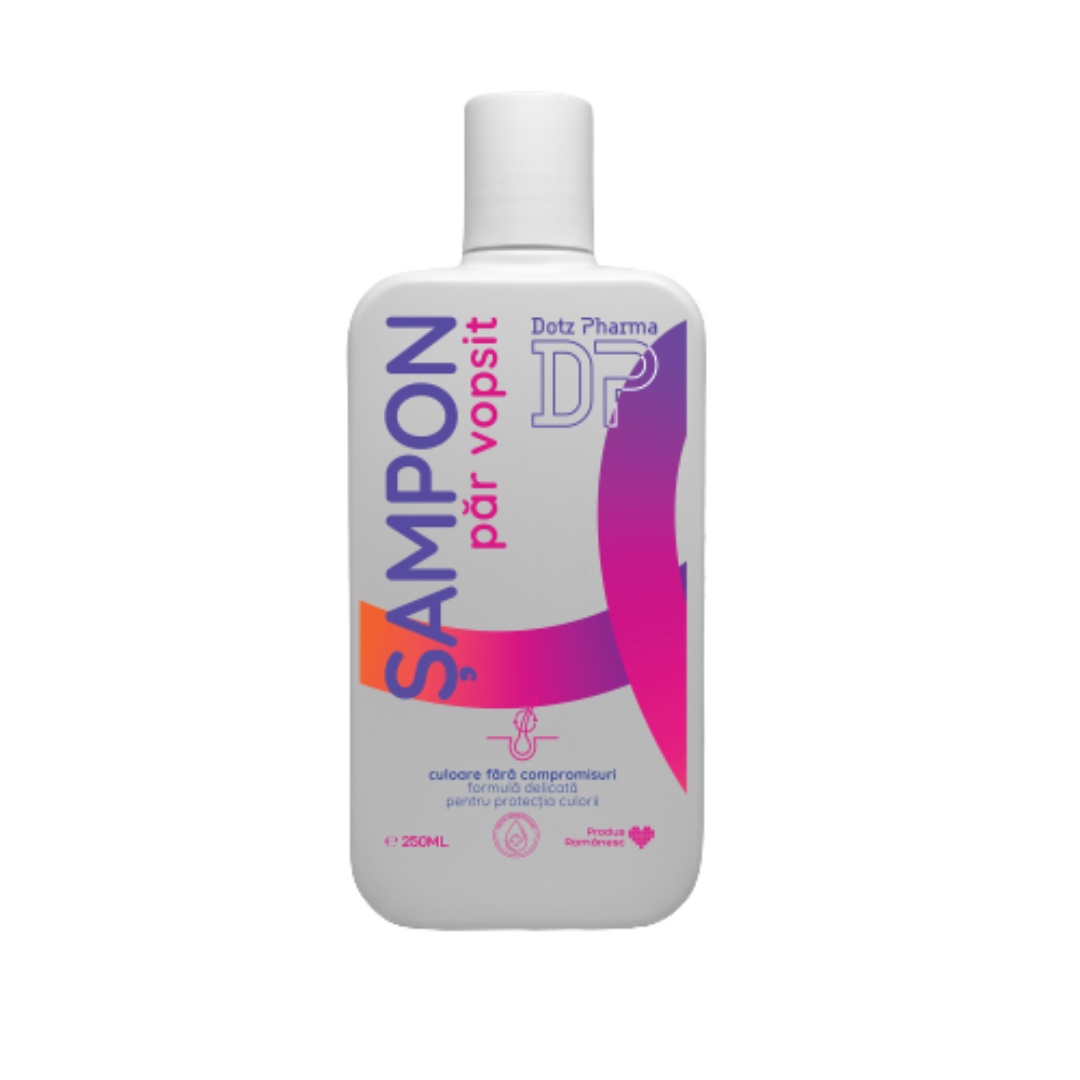 Sampon pentru par vopsit, 250 ml, Dotz Pharma