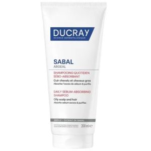 Șampon pentru reglarea sebumului Sabal Argeal, 200 ml, Ducray