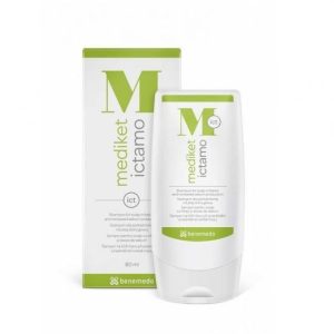 Sampon pentru scalp cu iritatii si exces de sebum Mediket Ictamo, 80 ml, Benemedo
