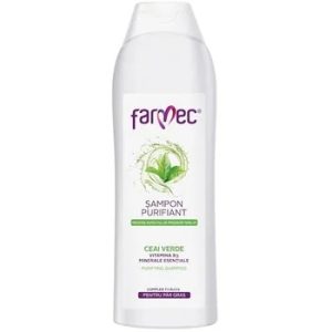 Sampon purifiant Ceai Verde, 400 ml, Farmec