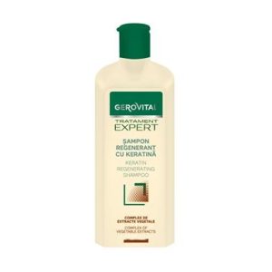 Sampon regenerant cu keratina Tratament Expert, 250 ml, Gerovital