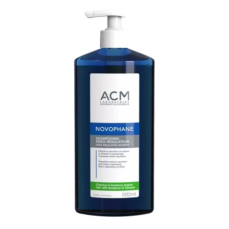 Sampon seboreglator Novophane, 500 ml, ACM