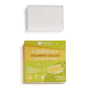 Sampon solid pentru par normal si uscat, 50g, La Saponaria