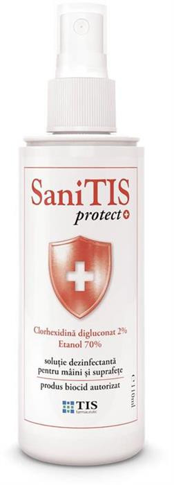 SaniTIS protect , solutie dezinfectanta x 110 ml