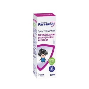 SANTADERM Parasites Spray tratament paduchi x 100ml