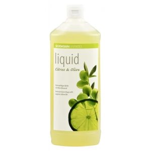 Sapun lichid bio cu citrice si masline, 1L, Sodasan