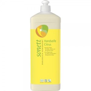 Sapun lichid eco cu lamaie pentru maini si corp, 1L, Sonett