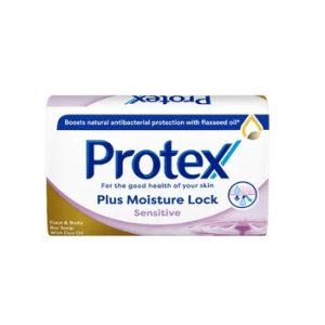Sapun solid antibacterian Plus Moisture Lock Sensitive, 90g, Protex