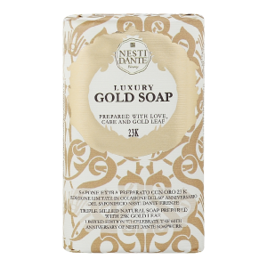 Sapun vegetal Luxury Gold cu frunza de aur, 250 g