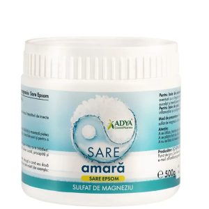Sare amara Epsom, 500g, Adya Green Pharma