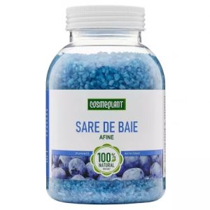 Sare baie cu extract de afine Cosmeplant, 1000g, Viorica