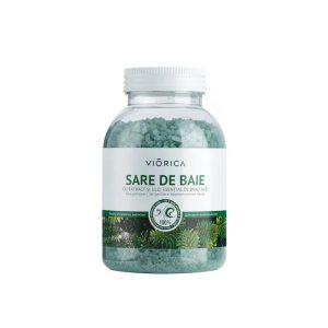Sare baie cu extract ulei esential de brad alb, 1000g, Viorica