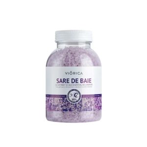 Sare baie cu ulei esential de lavanda, 1000g, Viorica
