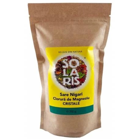 Sare Nigari, Clorura de Magneziu Cristale 350g - Solaris