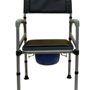 Scaun cu WC de camera din otel, CMB-692-6, Medico Farmacetic Denyro