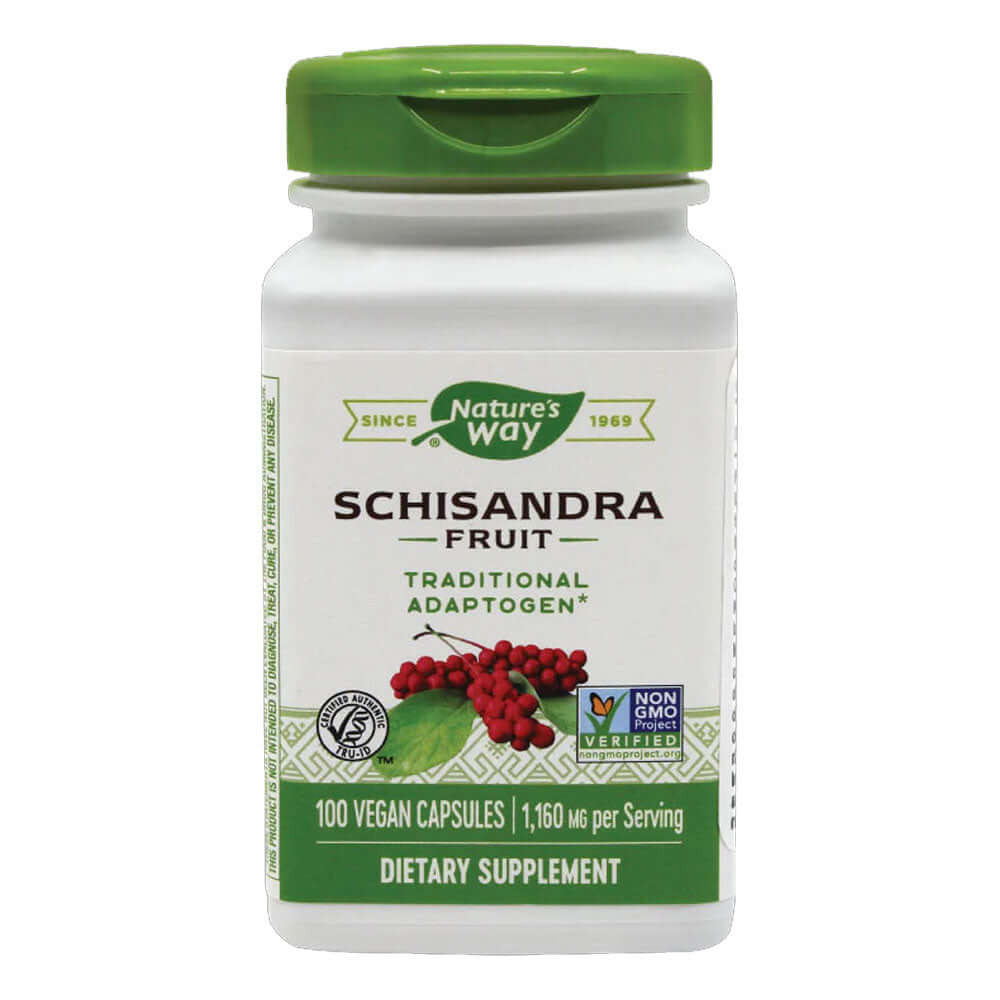 Schisandra Fruit Natures Way, 100 capsule, Secom