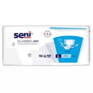 Scutece cu sistem inchis, Seni Classic Air x30 buc, L