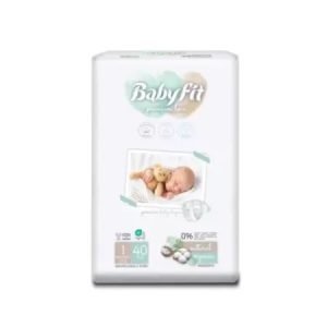 Scutece Bio Newborn, nr. 1, 2-5kg, 40 bucati, 767, Babyfit