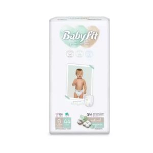 Scutece Bio tip chilot nr. 6 XL, 15-25kg, Jumbo, 44 bucati, 743, Babyfit