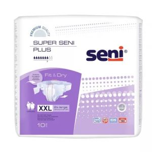 Scutece de adulti Super Plus, marimea XXL, 10 bucati, Seni