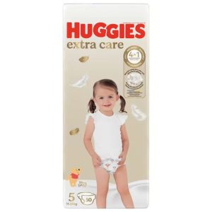 Scutece Extra Care Marimea 5, 11-25kg, 50 bucati, Huggies