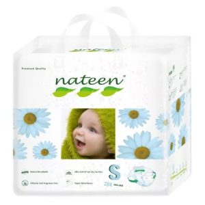 Scutece hipoalergenice Premium Line, nr. 2, 3-6kg, 20 bucati, Nateen