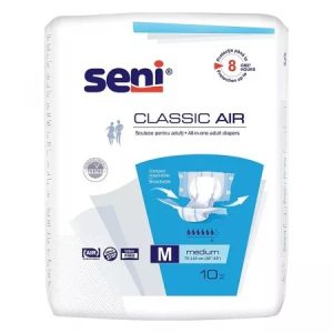 Scutece cu sistem inchis, Seni Classic Air x10 buc, M