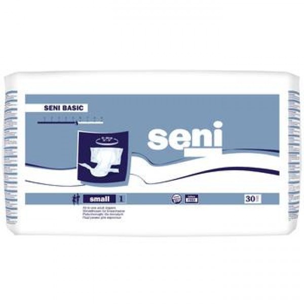 Scutece pentru adulti Seni Basic, Small, 30 bucati, Seni
