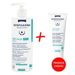 Secalia, balsam și cremă, 400ml+40ml, Isis Pharma