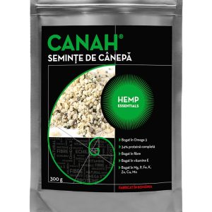 Seminte decorticate de canepa, 300g, Canah