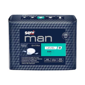 Absorbante urologice Extra, Man, 15 bucati, Seni