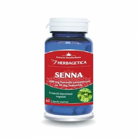 Senna 60 capsule vegetale, Herbagetica